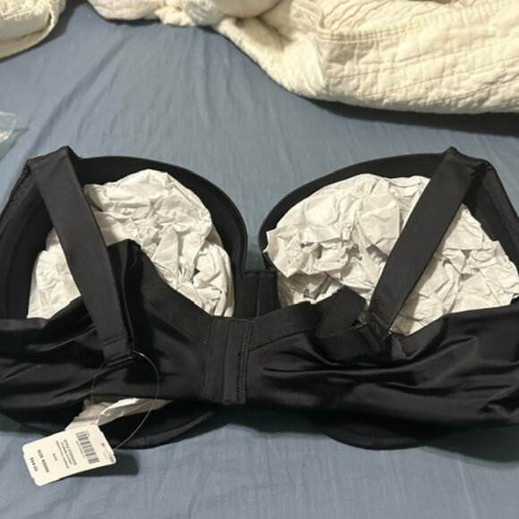 NWT!  SOMA Intimates Stunning Support Full Coverage Bra 42 DDD in Black - Picture 4 of 7